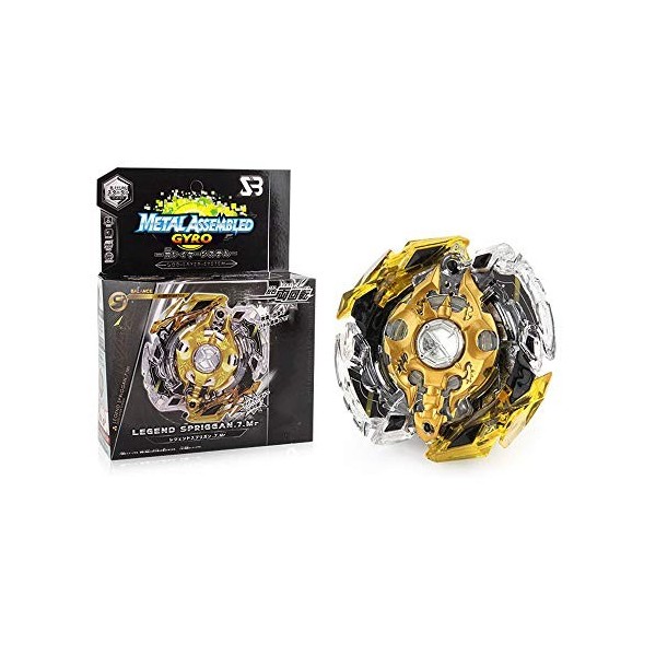 Cool Belle Beyblade Toupies,Toupie Burst Turbo avec Lanceurs, Gyro Pocket Box Pro-Cadeaux pour Enfant Non-Stop Battle Deluxe 