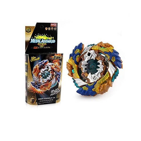 XASYGF Beyblade Toupies,Toupie Burst Turbo avec Lanceurs, Gyro Pocket Box Pro-Cadeaux pour Enfant Non-Stop Battle Deluxe Hasb