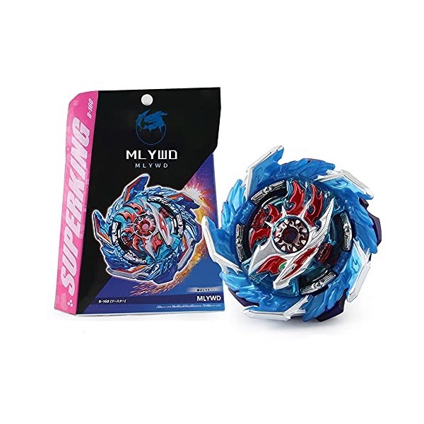 XASYGF Beyblade Toupies,Toupie Burst Turbo avec Lanceurs, Gyro Pocket Box Pro-Cadeaux pour Enfant Non-Stop Battle Deluxe Hasb