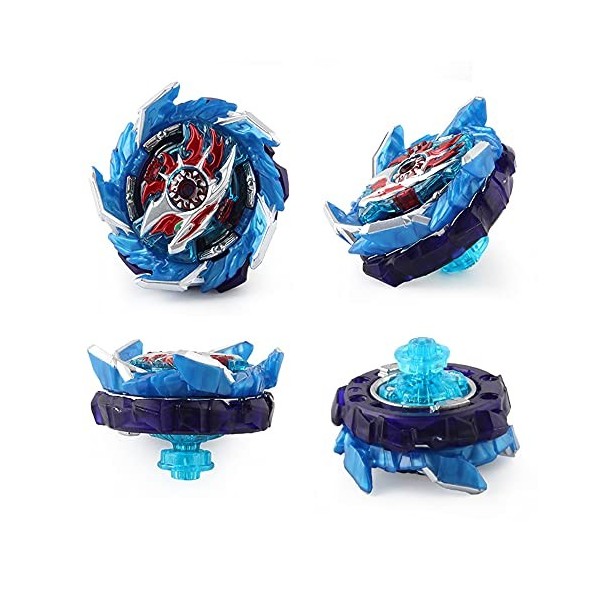 XASYGF Beyblade Toupies,Toupie Burst Turbo avec Lanceurs, Gyro Pocket Box Pro-Cadeaux pour Enfant Non-Stop Battle Deluxe Hasb