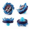 XASYGF Beyblade Toupies,Toupie Burst Turbo avec Lanceurs, Gyro Pocket Box Pro-Cadeaux pour Enfant Non-Stop Battle Deluxe Hasb