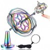 Shine Us Toupie gyroscope, jouet déquilibre en métal anti-gravité coloré, cadeau éducatif pour enfants Top-001 