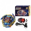 Hozuumo Bey Toupie Bay Blade Burst Turbo Combinaison, avec Metal Fusion Lanceur, Jouets Classiques Enfants Cadeau, B-163