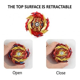 Hozuumo Bey Toupie Bay Blade Burst Turbo Combinaison, avec Metal Fusion Lanceur, Jouets Classiques Enfants Cadeau, B-174-01