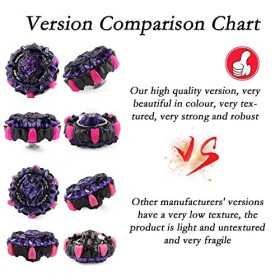 Hozuumo Bey Toupie Bay Blade Burst Turbo Combinaison, avec Metal Fusion Lanceur, Jouets Classiques Enfants Cadeau, B-169 A