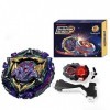 Hozuumo Bey Toupie Bay Blade Burst Turbo Combinaison, avec Metal Fusion Lanceur, Jouets Classiques Enfants Cadeau, B-175