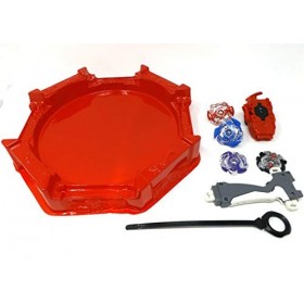 Lot de 4 toupies de Combat en métal avec Arena StormGyro