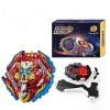 Hozuumo Bey Toupie Bay Blade Burst Turbo Combinaison, avec Metal Fusion Lanceur, Jouets Classiques Enfants Cadeau 1, B-200