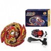 Hozuumo Bey Toupie Bay Blade Burst Turbo Combinaison, avec Metal Fusion Lanceur, Jouets Classiques Enfants Cadeau, B-155