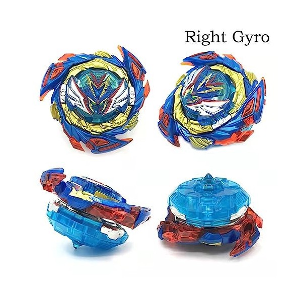 ENIKMOSD Bey Toupie Turbo Burst Set,Gyro de Combat Métal Fusion Jouet Set Jouets Classiques pour La Fête des Enfants Noël Hal