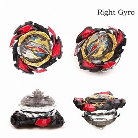 ENIKMOSD 2 Toupies Burst avec 2 Launcher,Toupie Enfant Set,Metal Fusion Burst Turbo Burst Battle Set pour Enfants,Gyro Métal 