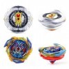 ENIKMOSD Toupie Burst Enfant Set, 2 Toupies Burst avec 2 Launcher,Toupie Enfant Set,Metal Fusion Burst Turbo Burst Battle Set