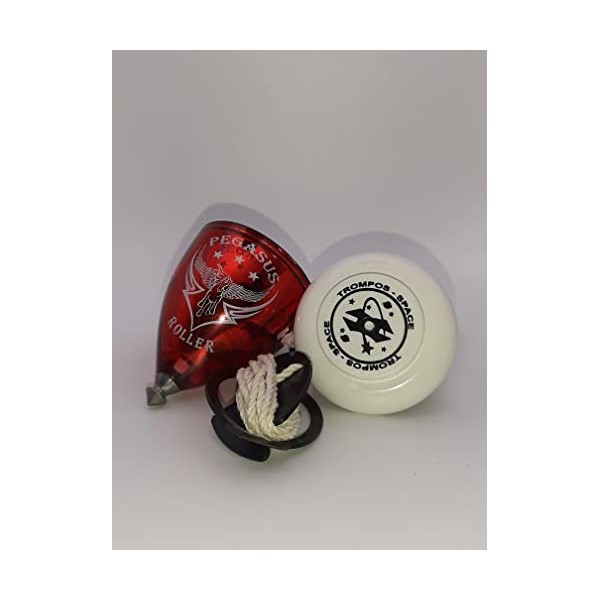 Trompos Space Pegasus Roller Verde + Corda Regalo - Trottola Professionale Gerardo Montero Y Javi De María