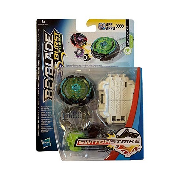 Beyblade E0723 . E5960 – Switch Strike Starter Pack CAYNOX C3 