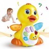 MOONTOY Musicaux Jouets Bébé 6-12 Mois Fille Garçon,Rampants Jouet Musical Enfant 1 an,Jouet Bébé Interactif dapprentissage,