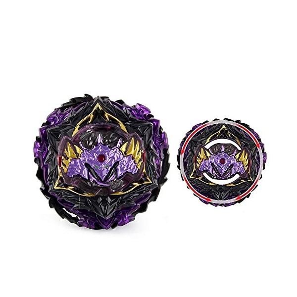 Hengqiyuan Beyblade Burst Game Gyroscope Gyroscope Gyroscope Game 4D Série combinée avec Type Thumbers pour Enfants,Noir