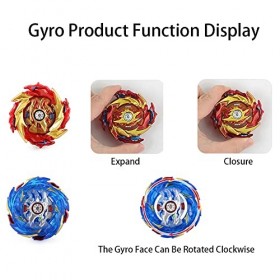 Hozuumo Bey Toupie Bay Blade Burst Turbo Combinaison, avec Metal Fusion Lanceur, Jouets Classiques Enfants Cadeau, B-174-01+B