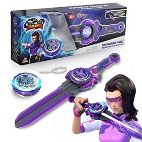 Infinity Nado - Battle Set Non-Stop Battle - Pack de 2 Toupies de ARE'S  Wings et Cracking Panzer avec Arene,Jouet Enfant 5 6 7 8 9 10 11 12 Ans  Garcon Fille : : Jeux et Jouets