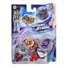 Beyblade Burst Surge Dual Pack, 2 toupies de compétition Speedstorm Kolossal Fafnir F6 et Odax O6