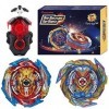 Hozuumo Bey Toupie Bay Blade Burst Turbo Combinaison, avec Metal Fusion Lanceur, Jouets Classiques Enfants Cadeau, B-173-01+B