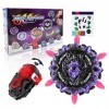 Bey Toupie Burst Turbo Blade Set, Toupie Metal Fusion avec Lnceur, Jouets Classiques pour Enfants Adulte