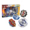 Toupie Burst, Set avec Launcher Toupie Métal Combat, 4d Set avec Launcher Spinning Top Toupie Metal Fight Battle Fusion Jouet