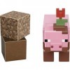 Minecraft Mattel Figurine articulée avec Cubes en Papier à Construire GTP22 