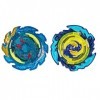 Beyblade Burst QuadStrike Dual Pack, Pack de 2 toupies de compétition Komet Helios H8 and Tidal Pandora Epic P8