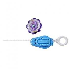 Beyblade Burst Surge, Starter Pack avec toupie de compétition Speedstorm Jet Wyvron W6 et Lanceur