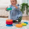 Fat Brain SpinAgain Spinning Toy, Stacking Toy for Babies, Colourful Development Toy, the First Ever Twirling Toy, Educationa