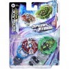 Toptoys2u Bargain Bundles Bey-blade Burst Speedstorm & Quad Drive – Original A6, Tyros T6, Gilded Nemesis N7, Salvage Valtrye