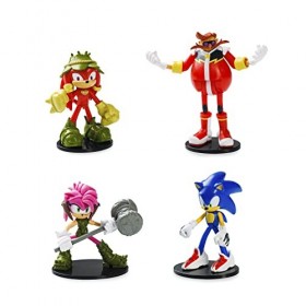 Bizak Sonic Prime Lot de 4 Figurines de 7,5 cm de Haut Assortiment 2 64116040-2 