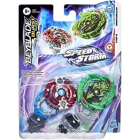 Toptoys2u Bargain Bundles Bey-blade Burst Speedstorm & Quad Drive – Original A6, Tyros T6, Stone Balderov B7, Roar Balkesh B7
