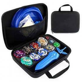 Beyblade，Toupie 8 Pièces Vitesse Gyro Métal Combat Toupie Ensemble 4D Livré avec Un émetteur en Forme De Câble Et Un émetteur