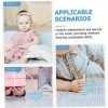 Totority 30 Pièces Top Babydoll Tops Jouet pour Enfants Jouet Boisé Para Niños Bébé Jouets Empilables Jouets Gyroscopiques Gy