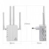 SUPVOX 1200 Mbps Cross Wall Wi-FI Router Repeater Access Point High Power Dual Band Wireless WiFi Signal Amplifier High Power