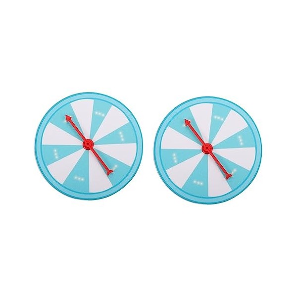 ABOOFAN 4 Pcs Chanceux Tirage Roue Prix pour Enfants Coccinelle Décor Bébé Garçon Bébé Cadeaux Roue pour Les Prix avec Suppor