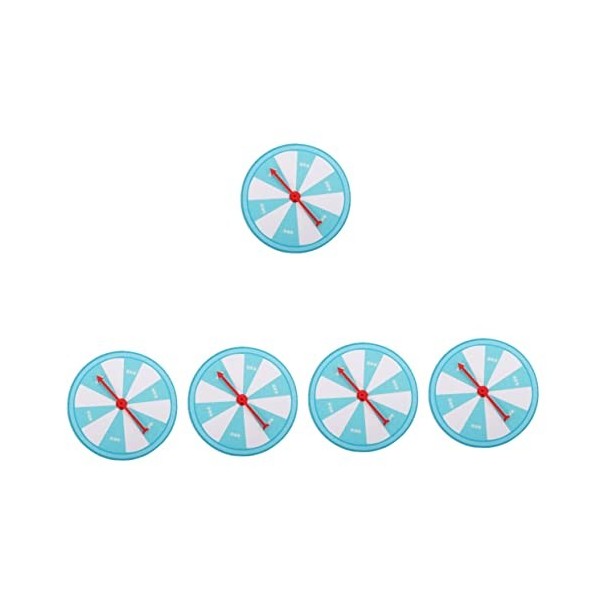 ABOOFAN 4 Pcs Chanceux Tirage Roue Prix pour Enfants Coccinelle Décor Bébé Garçon Bébé Cadeaux Roue pour Les Prix avec Suppor