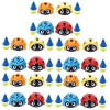 Toyvian 20 Pcs Top Toy Tops for Children Kids Gyro Toy Kids Tops Plastic Playes Plastic Outdoor Playsets Kid Outdoor Toys Gyr