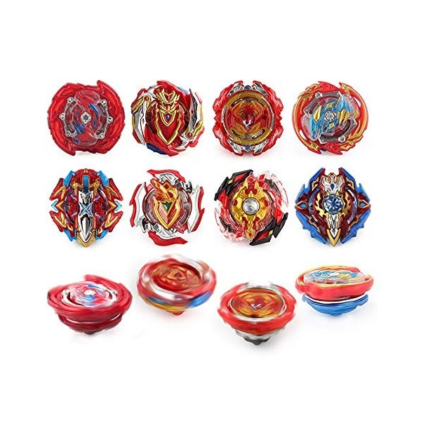 ZED- Beyblade Toupies,Toupie Burst Turbo avec Lanceurs, Gyro Pocket Box Pro-Cadeaux pour Enfant Non-Stop Battle Deluxe Hasbro