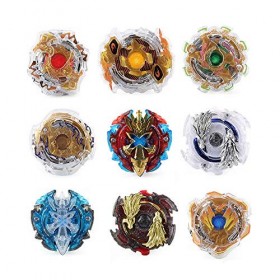 XASYGF Beyblade Toupies,Toupie Burst Turbo avec Lanceurs, Gyro Pocket Box Pro-Cadeaux pour Enfant Non-Stop Battle Deluxe Hasb