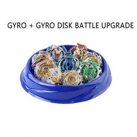 Bayblade Toupies,Toupie Burst Turbo avec Lanceurs, Gyro Pocket Box Pro-Cadeaux pour Enfant Non-Stop Battle Deluxe Hasbro Bayb