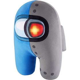 Bizak - Among Us Right Hand Man Jouet, Couleur Bleu et Gris 64111000 