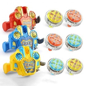 LILI Gants De Cordon De Traction pour Enfants émetteur Gyro en Alliage Lumineux Haut Rotatif,E