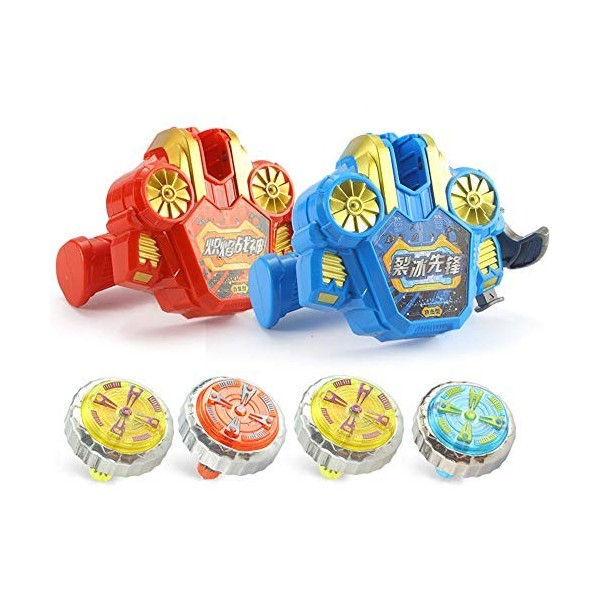 LILI Gants De Cordon De Traction pour Enfants émetteur Gyro en Alliage Lumineux Haut Rotatif,E