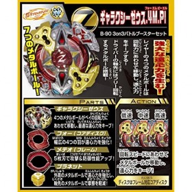 TAKARA TOMY Beyblade Burst 3on 3 Battle Booster Set B-90 Japan Import 