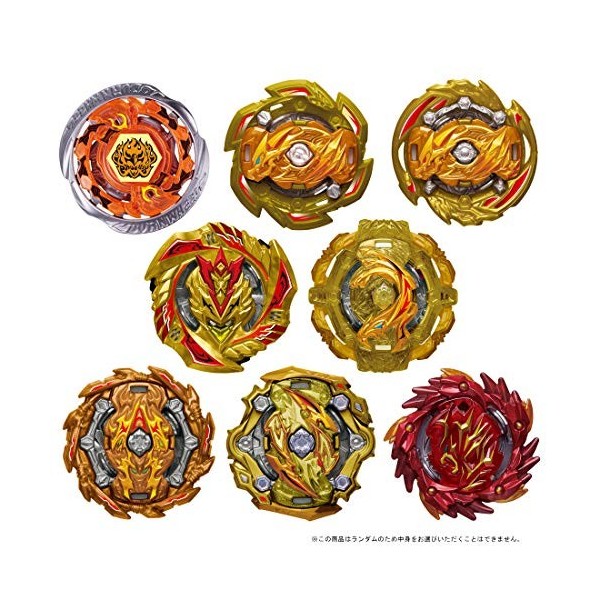 Takara Tomy Beyblae Burst GT B-158 Vol.19 Amplificateur aléatoire 8 types pour 1 