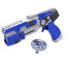 LILI Jouet Rotatif Magic Gyro Gun pour Enfants,A