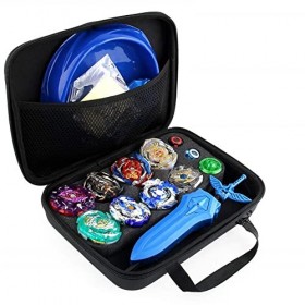 Acebwhtoy Bey Gyros Burst - Toupie de combat - 4D Fusion - Métal - Maîtres Speed - Toupie de combat avec lanceur et arène - C