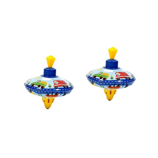 Toyvian Dirigé 3 Pcs Étain Top Jouets Éducatifs Drone Jouet Jouets Animaux en Bois Jouets pour Enfants Nouveauté Jouets en Vr